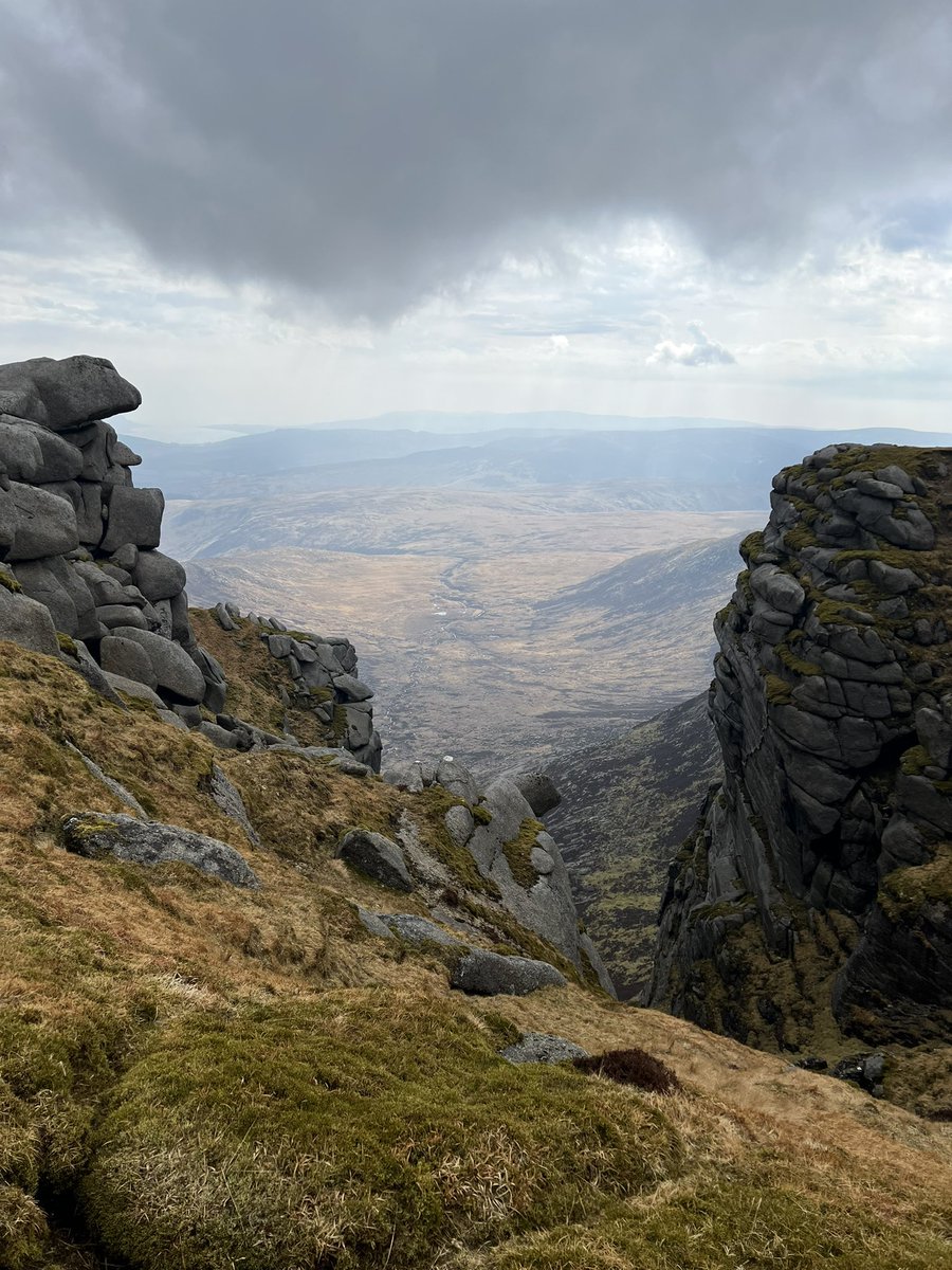 liamjblizard's tweet photo. Did the Three Beinns walk today with Big Suze, her first multi summit day. Smashed it, super sure footed over the steep bits, like a little ginger Ibex. https://t.co/edEWD30fFL