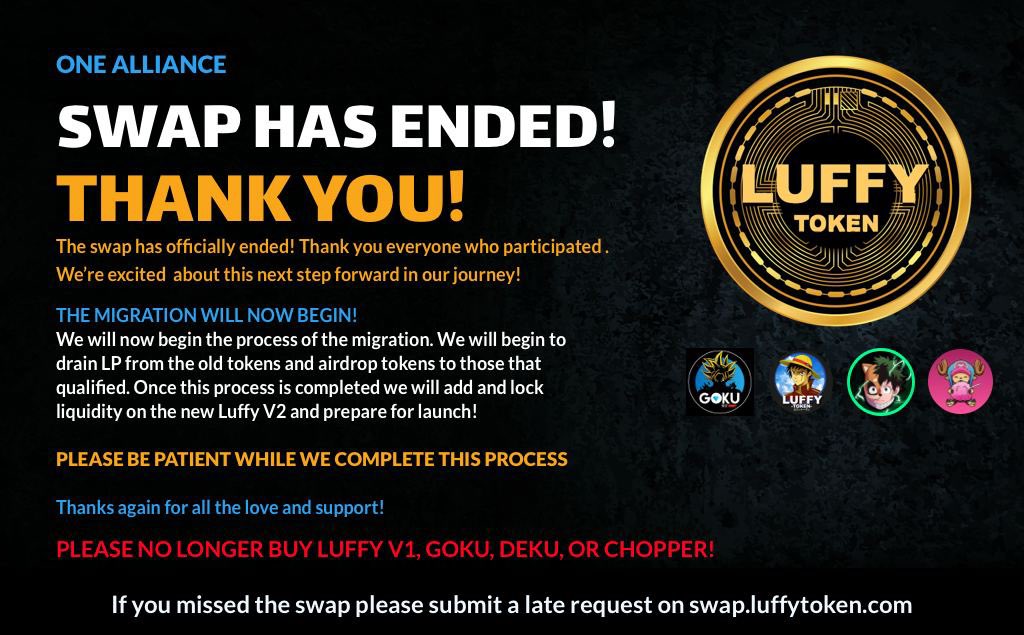 Luffy Token Official tweet media