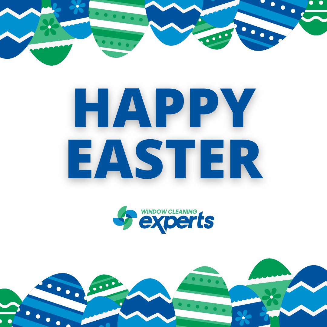 Happy Easter from the Window Cleaning Experts family to yours! May your homes be clean, and your windows clean enough to see easter egg hunts through. 🐰

#EasterSunday #ShowOffYourHome #WindowCleaningExperts