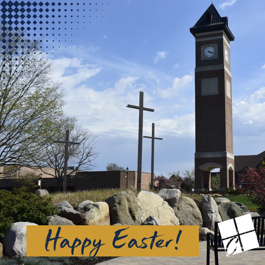 CornerstoneU's tweet photo. "I am the resurrection and the life. The one who believes in me will live; though they die."βJohn 11:25
Happy Easter from all of us at Cornerstone University! He is risen!
#CornerstoneU #WithoutCeasingCU https://t.co/UCuKA85rQk