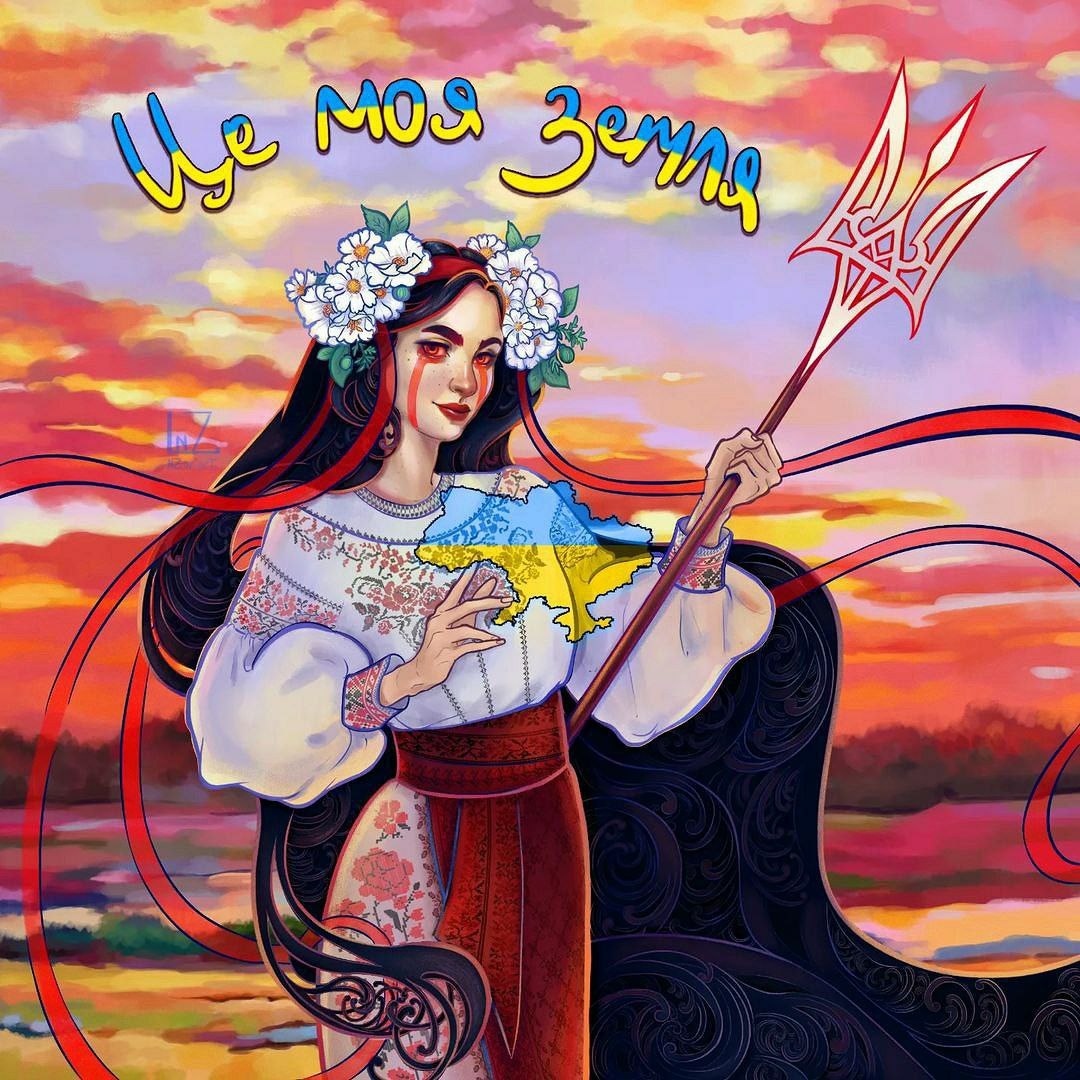 besstrasnij1's tweet photo. This is my Motherland
#Ukraine #Ukrainians #Motherland 
#StandWithUkraine️ #ArtForUkraine #ArtForUkrainians #ArtOnTwitter
#UkraineUnderAttack #WarInUkraine
#Stop_russia #ArmUkraineNow #nft
#DigidalArt https://t.co/82nr5KdHpr