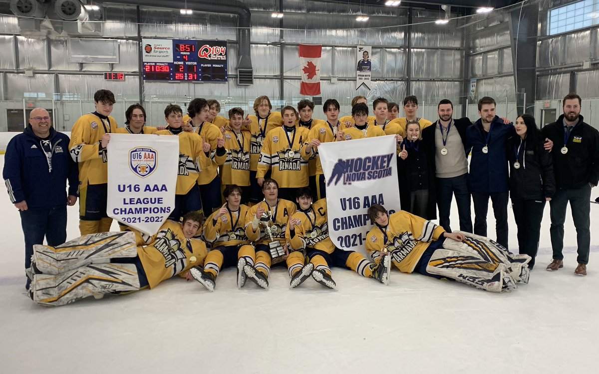 This happened! <a href="/NSU16AAAHL/">NS U16 AAA Hockey League</a> <a href="/BasinArmada/">Basin Armada</a>