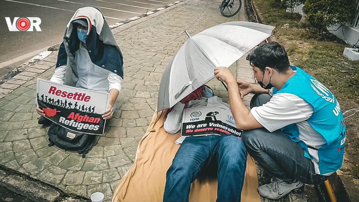 Remember, your ancestors were refugees too. Imagine what would have happened had the world turned their back on them when they needed help. The forgotten refugees in Indonesia suffer the same fate. #RescueAfgRefugees_Indonesia