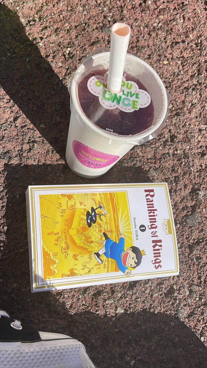 herya06's tweet photo. #RankingOfKings #bojii a #Mangazur ! 😍🥰❤️🤩 #bubletea @ki_oon_Editions https://t.co/9ewUrhPsp5