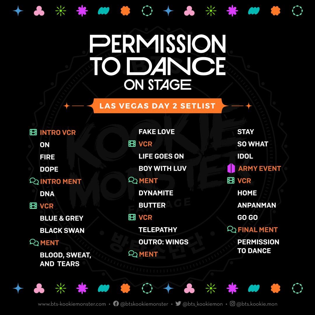 アイドル permission to dance on stage Las Vegas BTS' Permission to Dance On Stage in Las Vegas ends on a positive note