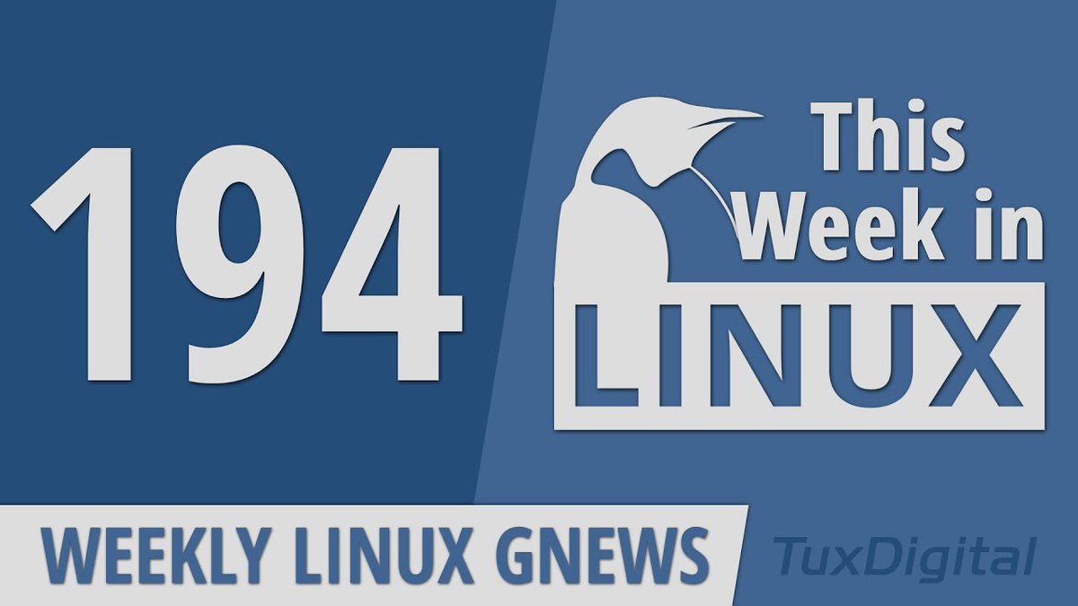 TuxDigitalNet's tweet image. Watch @MichaelTunnell's cool
This Week in Linux #194 #Podcast!
😎🐧🐧
@LXQtOfficial, @SUSE's Next-Gen OS, @MX_Linux, OpenSSH, @OpenRazer, Bitwig, @starlabsltd
And so much more #Linux GNews!
@digitalocean #podcasts #technews
youtu.be/o0aVO4yJE5I