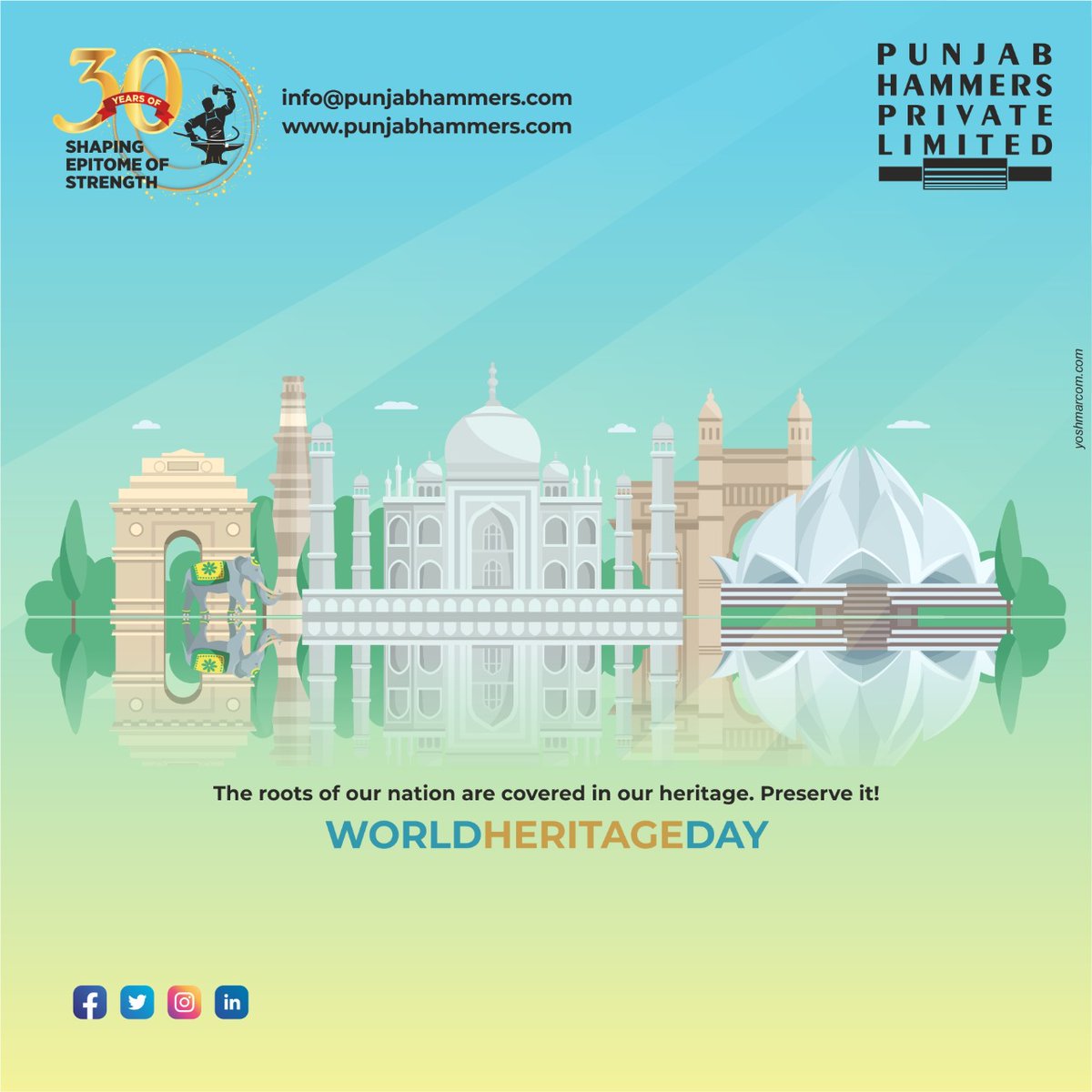 The roots of our nation are covered in our heritage. Preserve it!

#worldheritage #travelphotography #heritage #worldheritagesite #photography #WorldHeritageDay2022 #historicalplace #indianmonuments #hindustanlive #monumentphotography #PunjabHammers #punjabhammerspvtltd