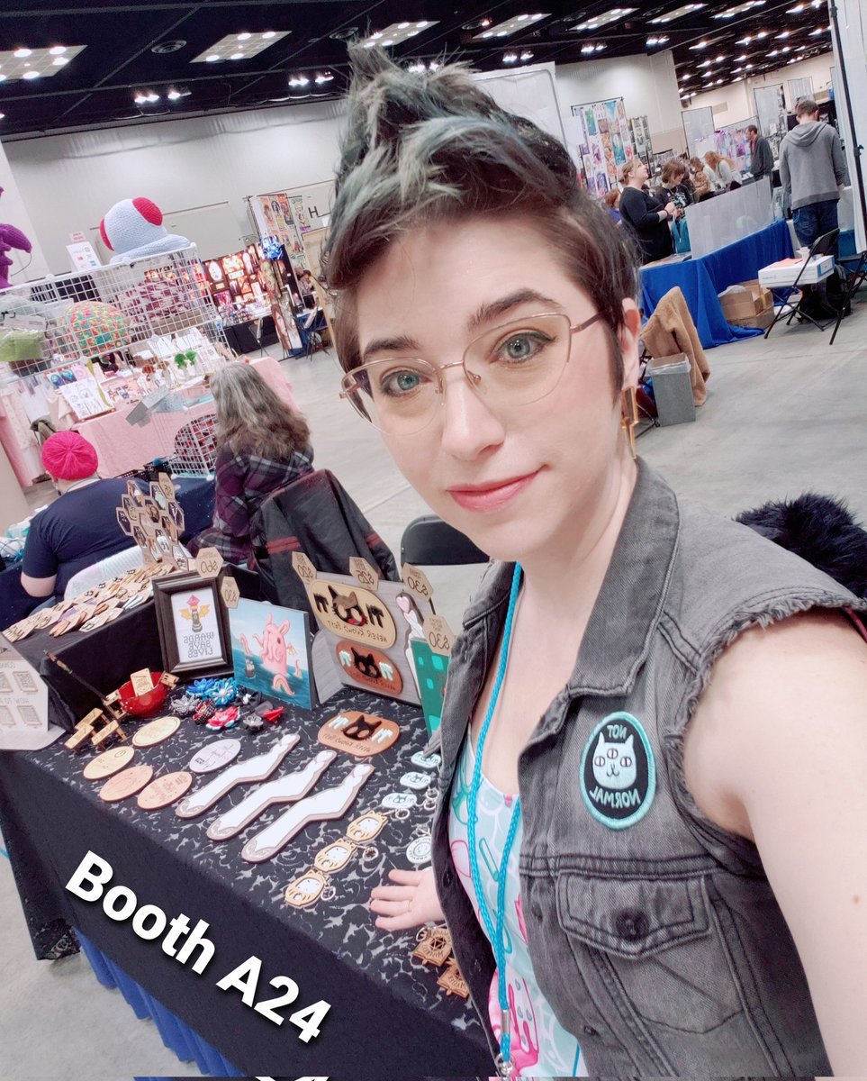 Happy Easter! Last day @indianacomiccon stop by Booth A24 and say hi. #ComicCon