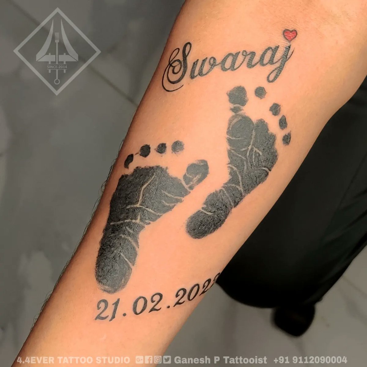 75 Most Popular Baby Footprint Tattoos Symbols and Ideas