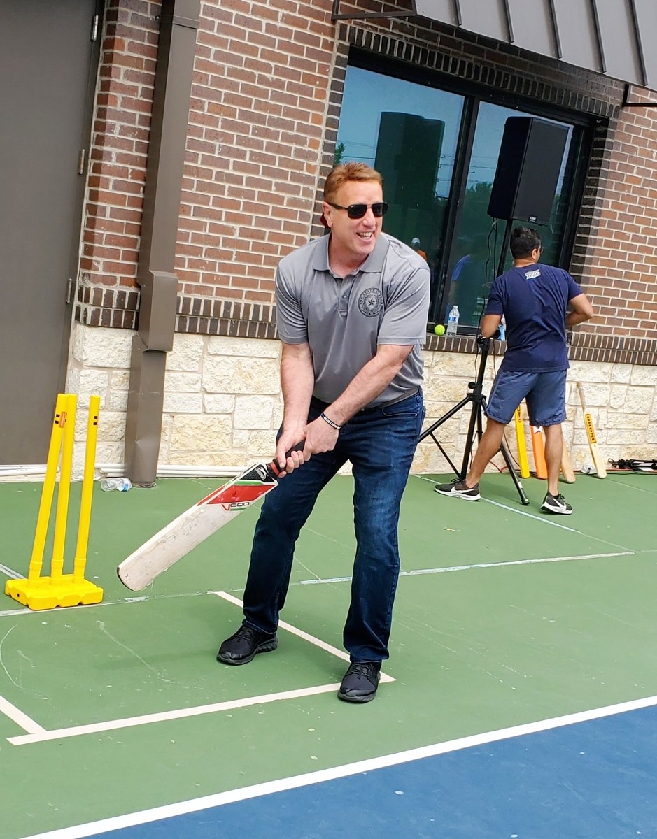 KhushSR's tweet photo. Indian community organized "Annual Game Day" in Frisco. It showcased many sports including the most popular Indian sport "Cricket". It was attended by TX House Representative @MattShaheen and US Congressman @RepPatFallon #RNCTX #TXIndians #VOTERED #TXRepublicans @GOP @GOPTX https://t.co/0SDHH96RcB