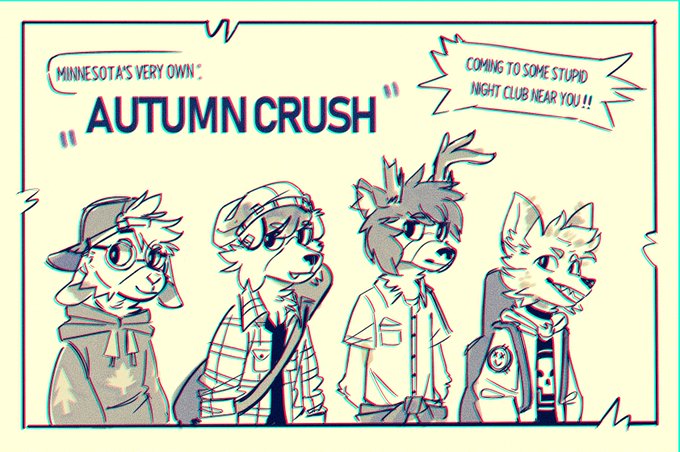 these guys are a lil' personal project of mine. wanted to make some characters that i can tell short stories with and maybe even make real music for someday haha 