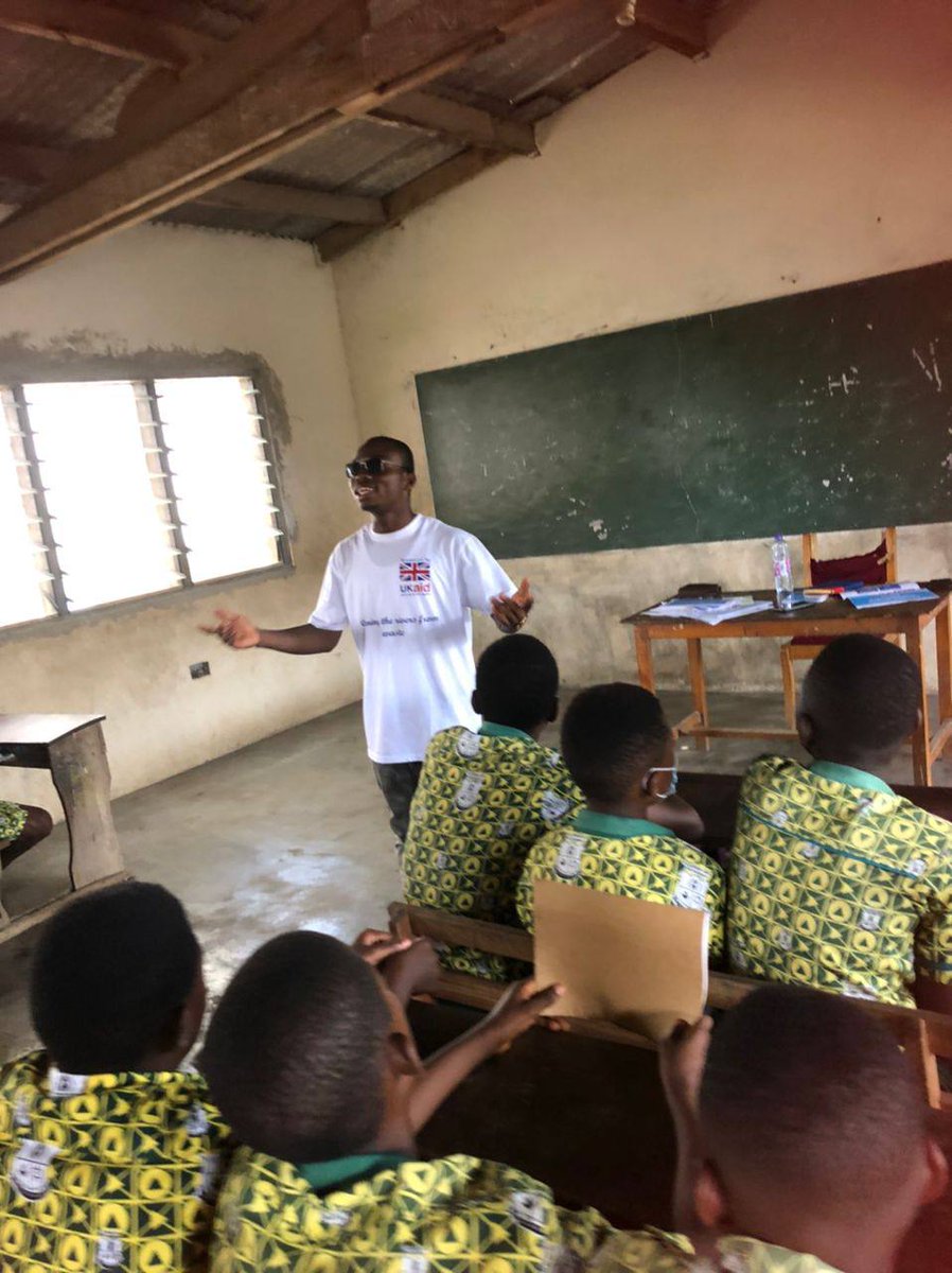 We've had a fun few weeks with students, teachers and community leaders around La in Accra. Our outreach to spread awareness about pollution of our water bodies has just begun!