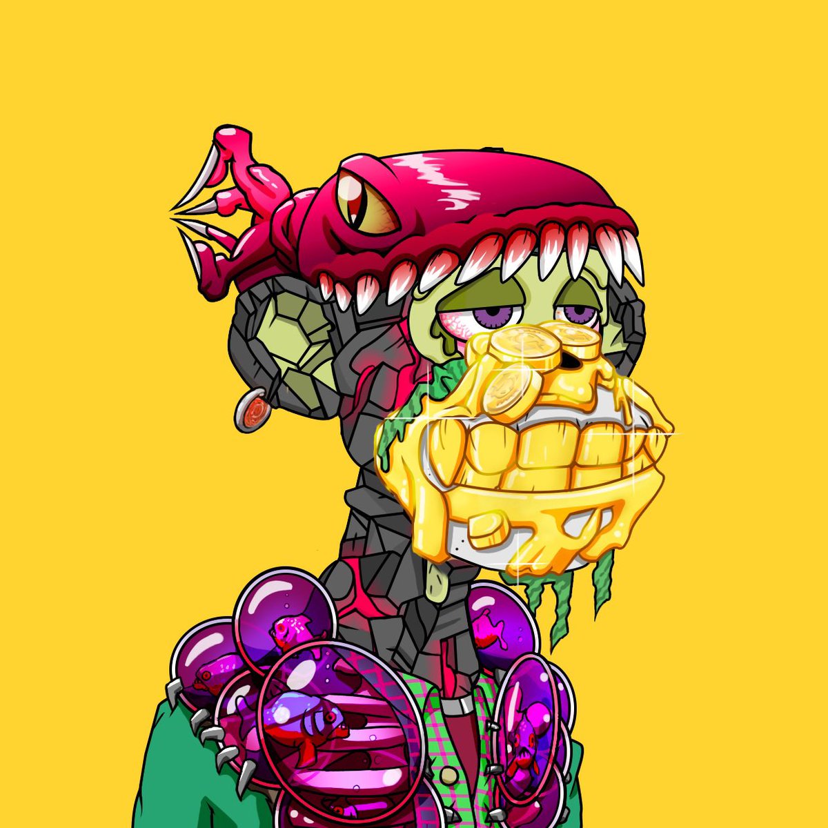 JRomaETH's tweet photo. Giving away my @0xMAYC M1 Gold Grill! 🚨

RT, Like &amp; Follow me for Entry! 

Winner Announced On Tuesday April 19th at 6pm EST 

#0xMAYC #0xApes #YellowArmy #Giveaway #NFTCollection #NFT https://t.co/NriK66j3Un