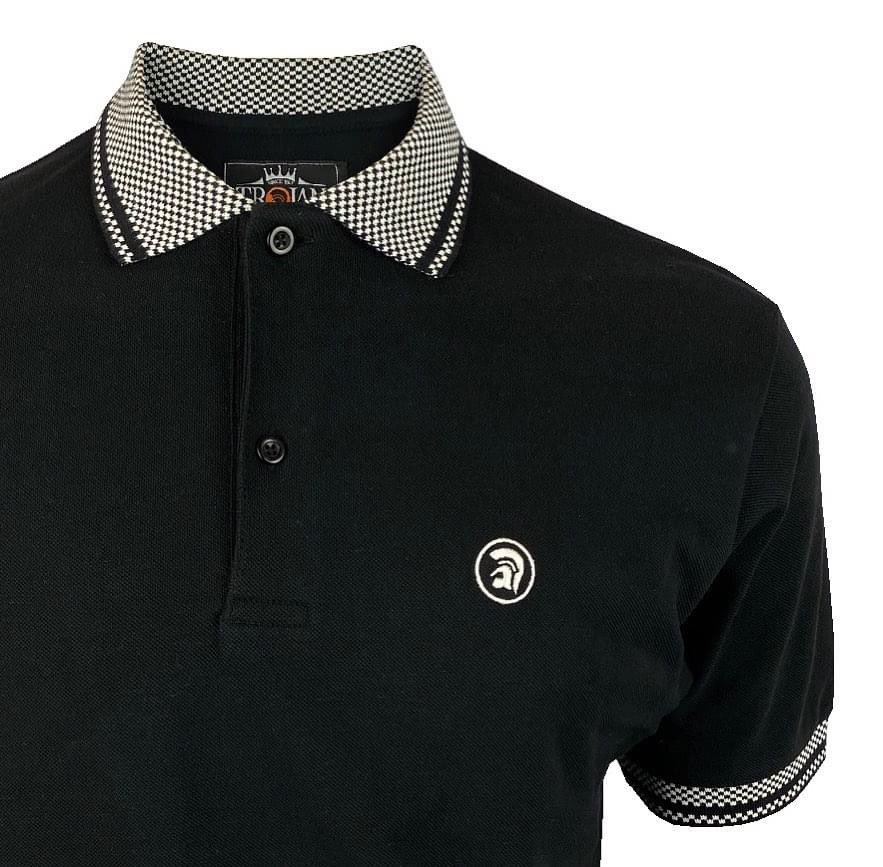 SkaandSoul's tweet photo. Trojan chequerboard pure cotton cotton pique now available online, in Black (shown) and Ecru, S to 4XL..
https://t.co/Smz9srUmWm
#trojan #trojanrecords #trojanrecordsclothing #trojanrecordsofficial #chequerboard #pique #polo https://t.co/r98Ul92E2P