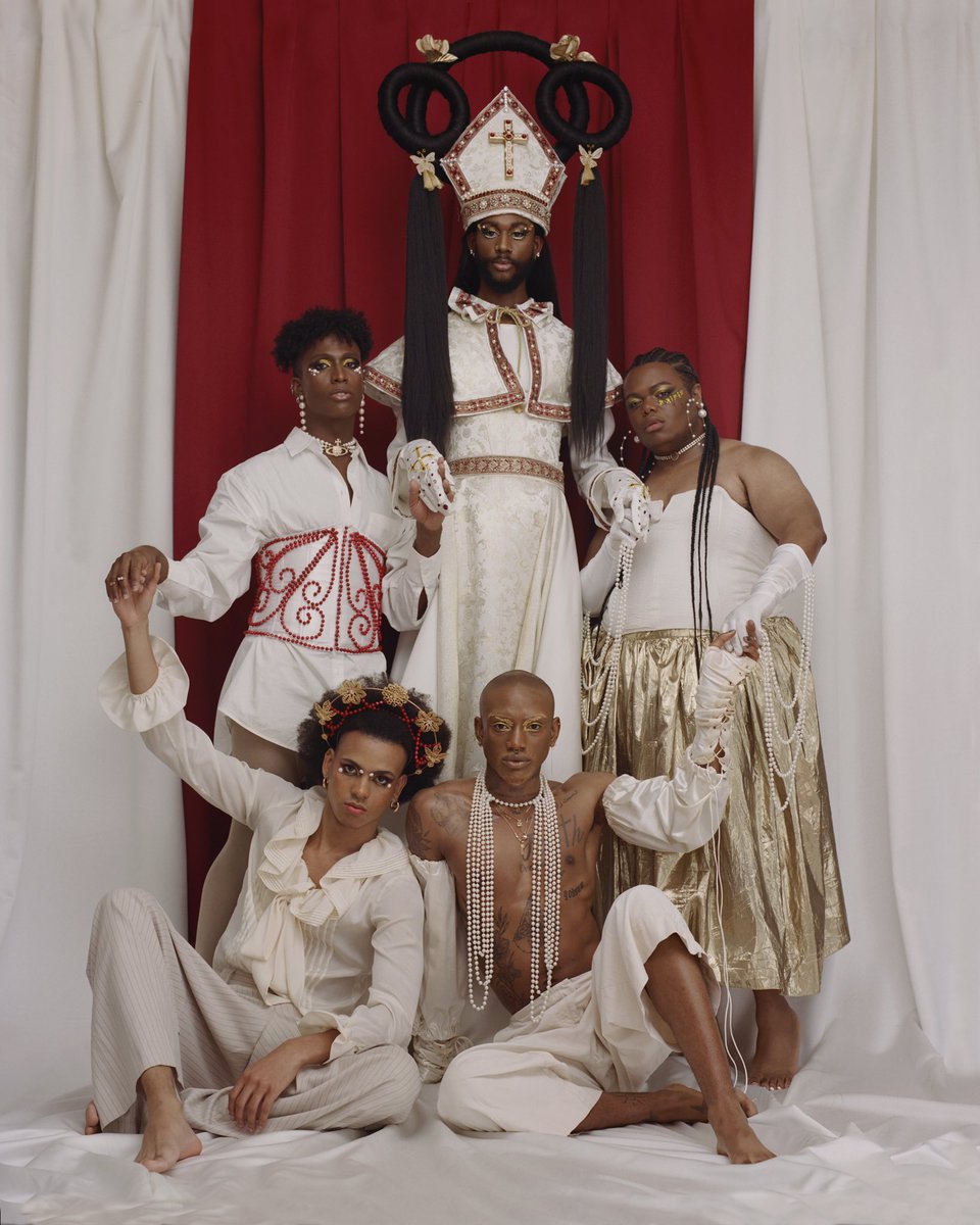 isaiahdorty's tweet photo. GOD IS QUEER shot by Malik Dupree • styling by me #godisqueer #LGBTQIASpring #LGBTQIA #God #Easter2022 #NYC https://t.co/QDeFsGBLcG