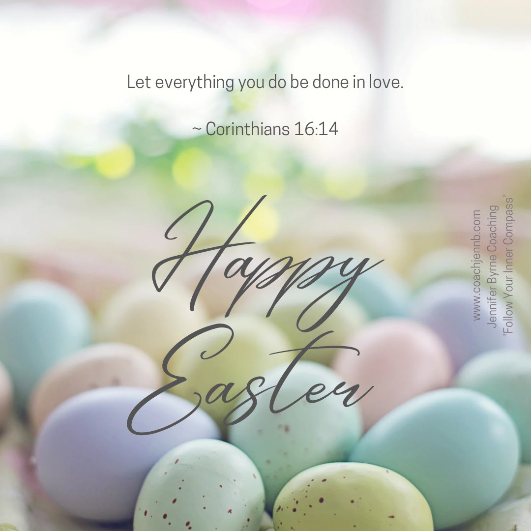 JBCCoach1's tweet photo. Happy Easter! #followyourinnercompass https://t.co/Nza8l30oZz