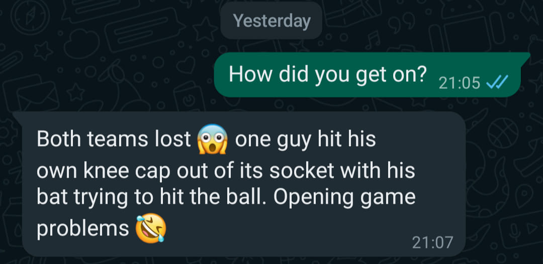 village cricket is back with a bang