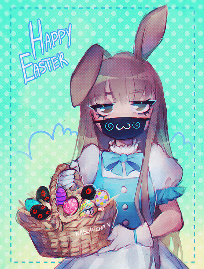 NasukiChan's tweet photo. Happy Easter 🐰🥚
#oc #illustration https://t.co/uDXzWTdVXM