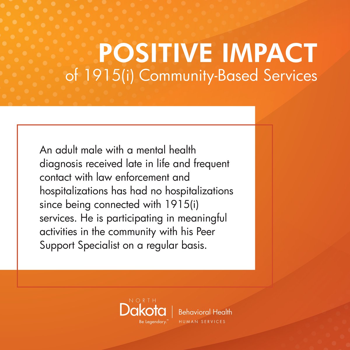bhishealth's tweet photo. Services through the 1915(i) Medicaid State Plan Amendment have been available in North Dakota for over a year! And, it is making a difference in people’s lives. 👉 Learn more here: https://t.co/JKmbJJoh7O https://t.co/Aq2Z4R32Iw