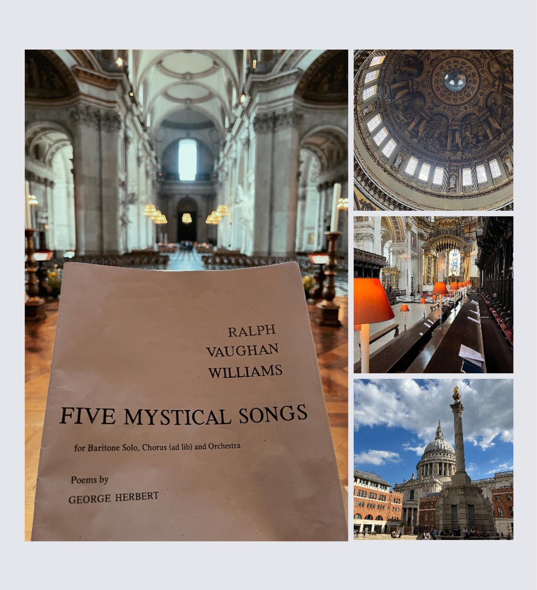 No better place for Easter! Second outing in as many weeks. Absolute joy to sing in <a href="/StPaulsLondon/">St Paul's Cathedral</a> with <a href="/StPaulsChoir/">St Paul’s Cathedral Choir</a>