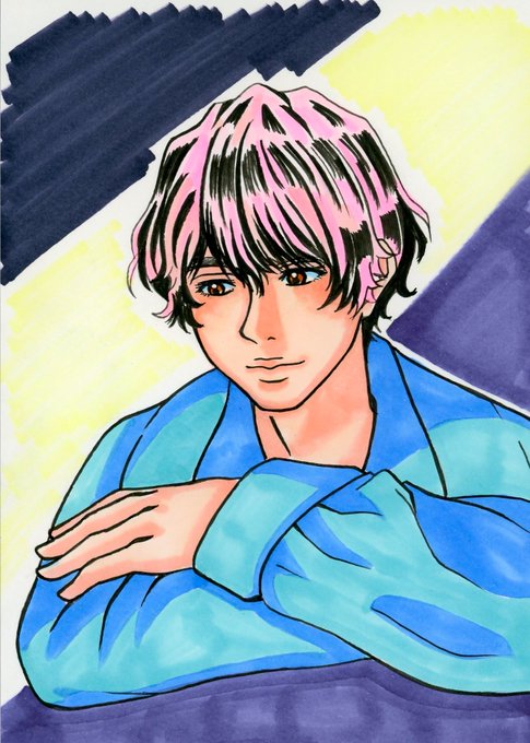 ペン入れ 高画質 のtwitterイラスト検索結果