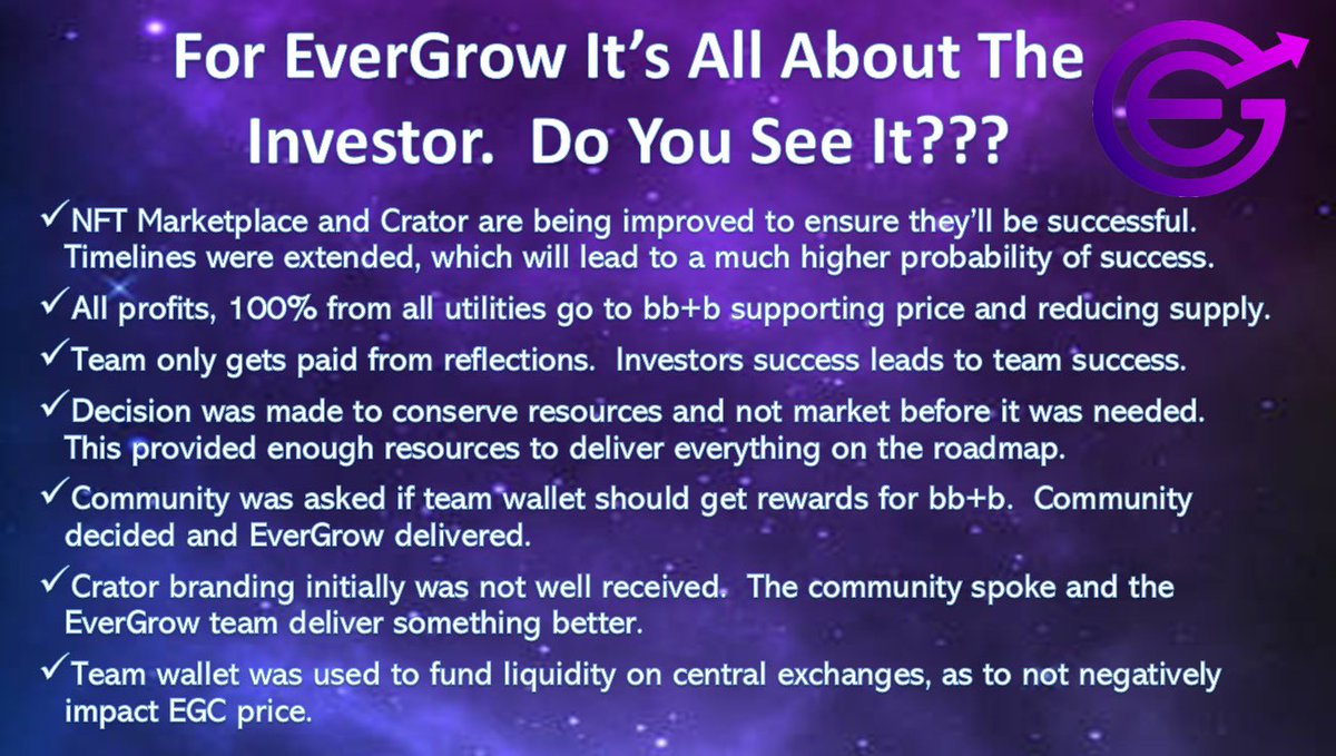 GEM__HAWK's tweet photo. For @evergrowcoinEGC it’s all about the investor!!  I can see it.  Can you??!! @EverCommunity @EverGrowSam @EGC_Fam #evergrowcoin #evergrow #EGCFAM https://t.co/W15gzyR5ZG