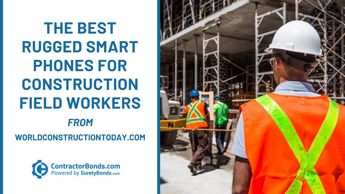 bond_contractor's tweet photo. It is common using your smart phone and the mobile apps on it for construction industry workers as it can provide access to productivity-boosting tools. https://t.co/NKNGCmeSij shares their picks for rugged smart phones to look into for purchasing: https://t.co/Aew2lElGeE https://t.co/6qYve1IV25