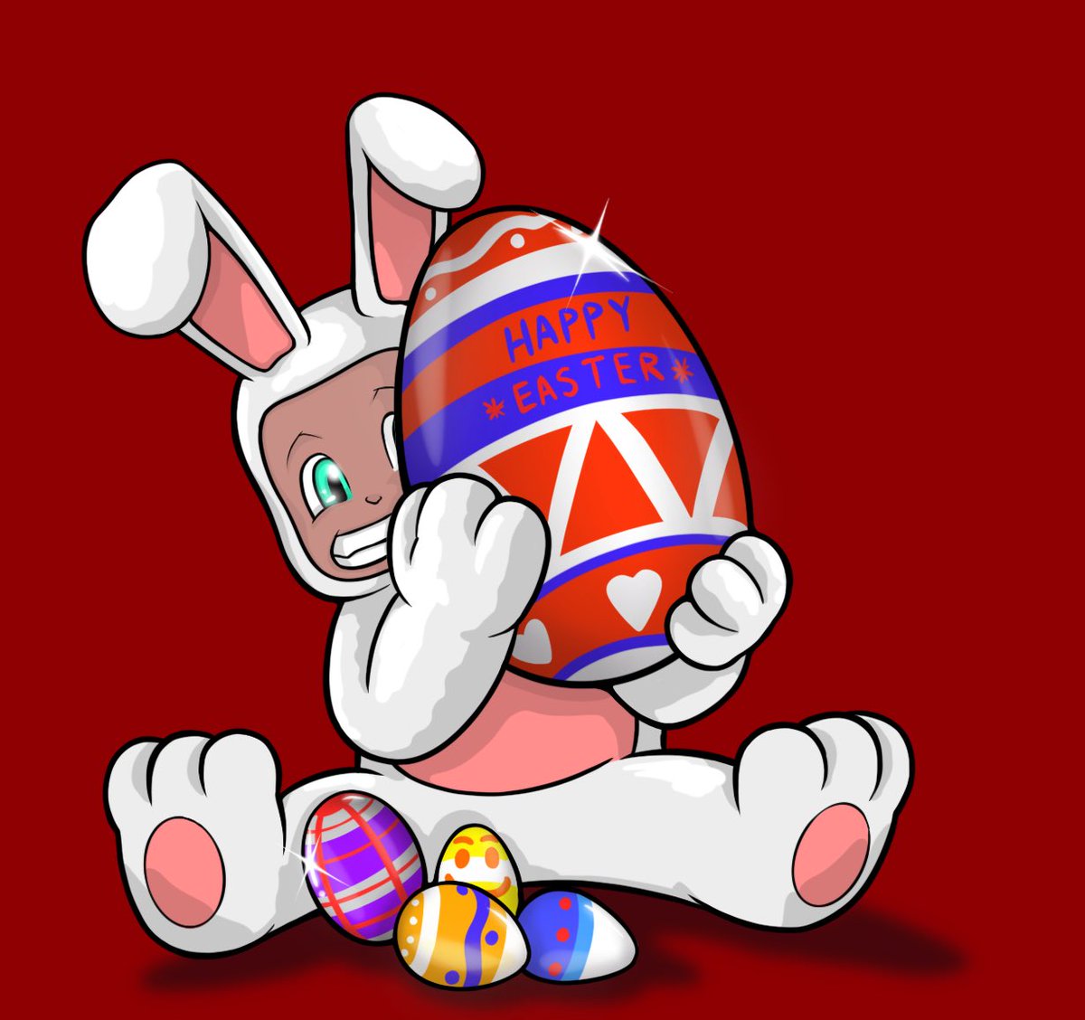 Happy Easter Tiny Fam 🥚🍫