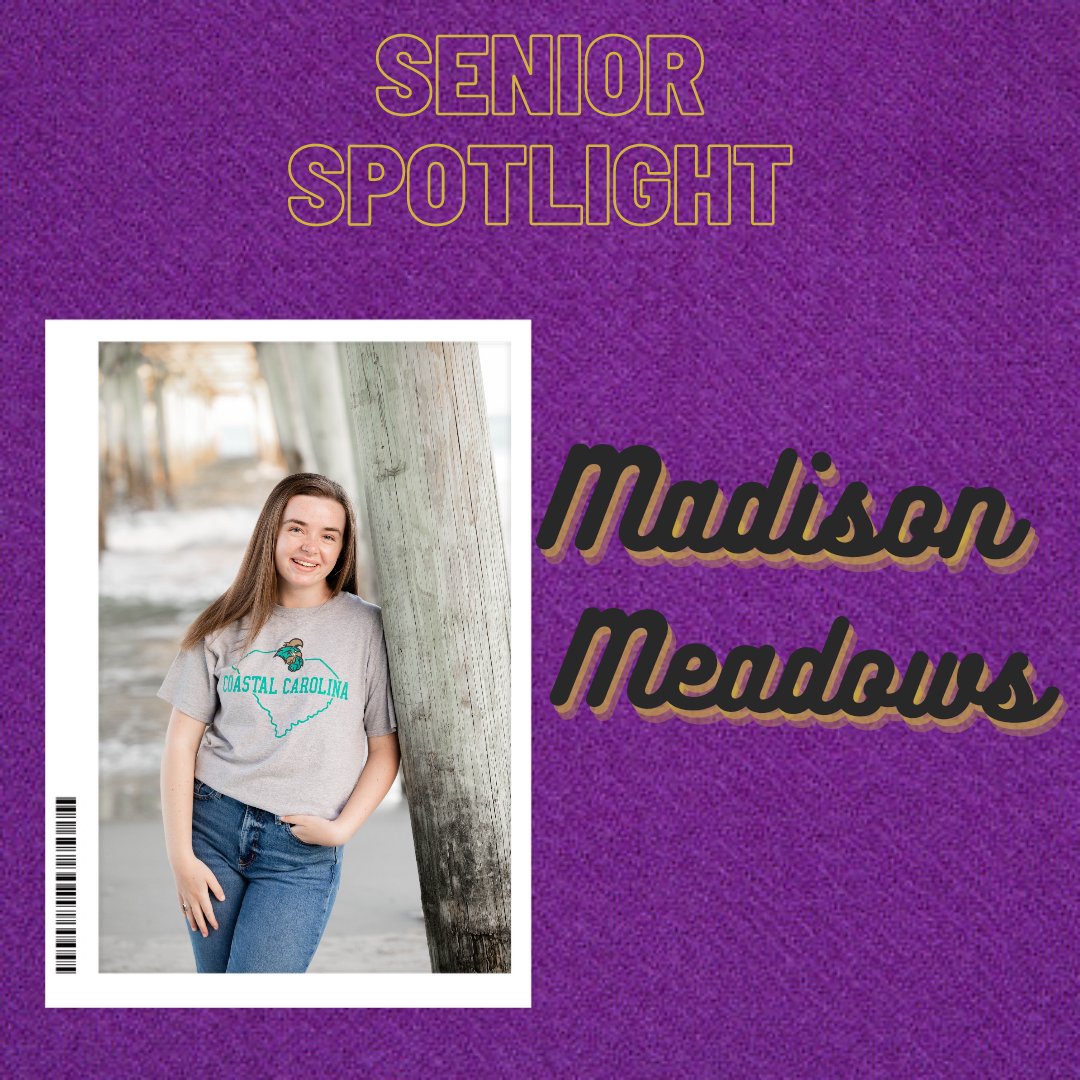 Our last senior spotlight is Madison Meadows! Madison is a marketing major from New Bern, NC! Check out the full post <a href="/dspccu/">DSP @ CCU</a>
on Instagram, Facebook, or LinkedIn!
#dsp #deltasigmapi #ccu #coastalCarolina #CoastalCarolinaUniversity #wallcollege #wallcollegeofbusiness