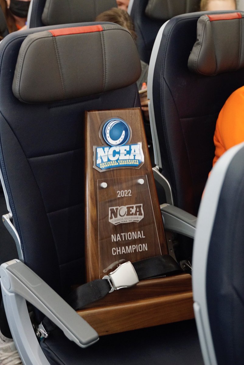 Strapped in and ready to head home 🛫 Excited to see all the Cowgirl fans today at 2:45! 

#RoadToOcala | #GoPokes