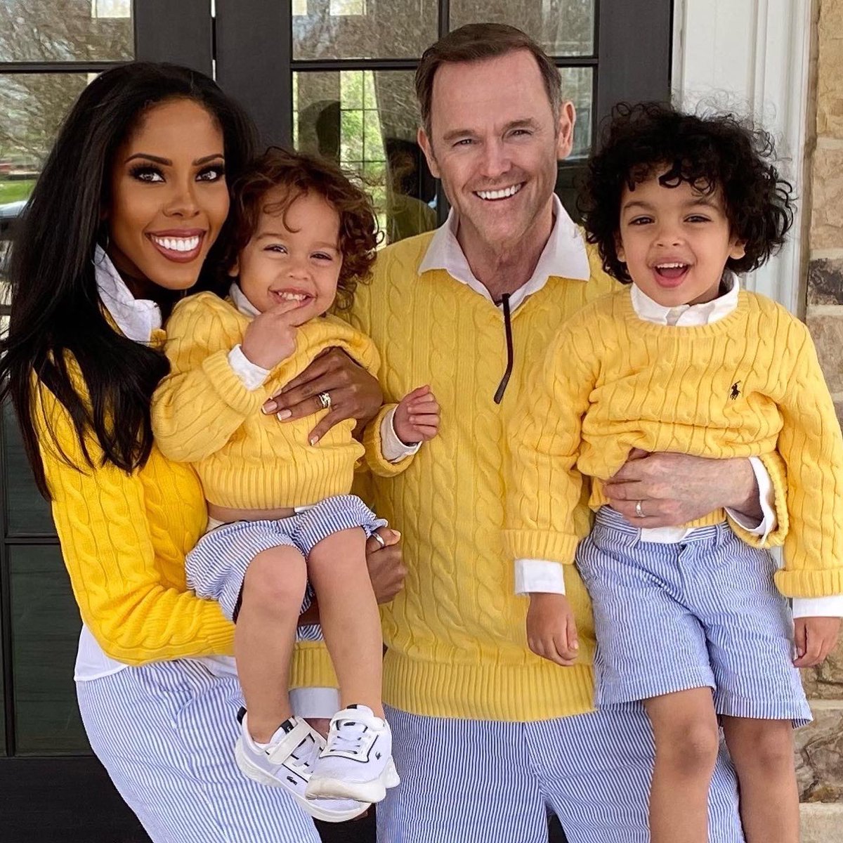 ExecPresence's tweet photo. From my family to yours, wishing everyone a beautiful and blessed Easter season. 🐣🌸🌱🐰 #HeIsRisen #cutestfamily #yellow #cutefamily #Dhomonique #blessed https://t.co/oQ2uVdPdgP