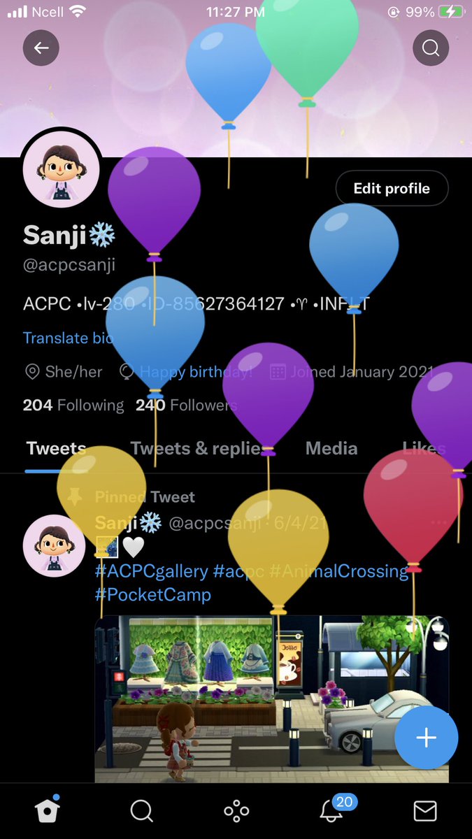 acpcsanji's tweet photo. feeling 22 👵🏼🥳 https://t.co/DHs51NmG62