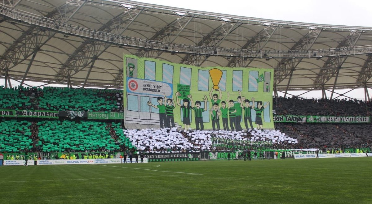 #NehrinÇocuklarıTakımıylaKenetleniyor projesine ilk günden beri destek olan ve  bu projeyi gerçekleştirdikleri koreografi ile unutulmaz kılan, büyük Sakaryaspor Taraftarına teşekkür ederiz.

#KenetlenSakarya
#NehrinÇocukları