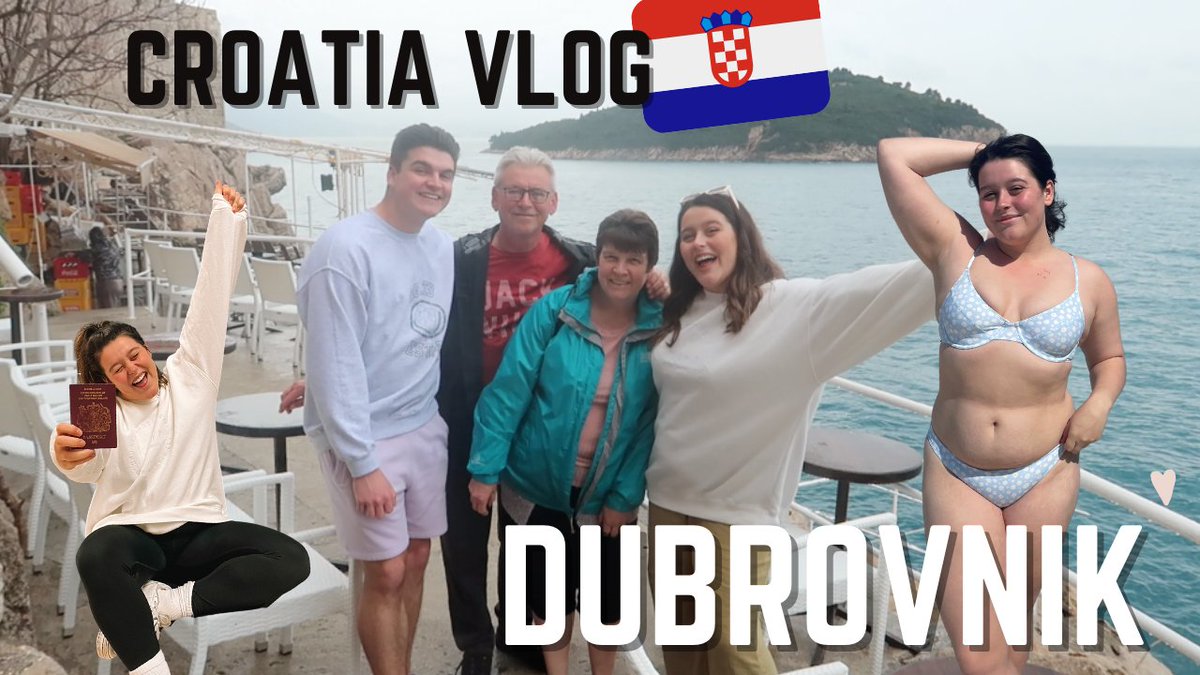 I SURPRISED MY FAM WITH A HOLIDAY TO DUBROVNIK | Croatia Vlog 1 youtu.be/tzQ8IjtViWo