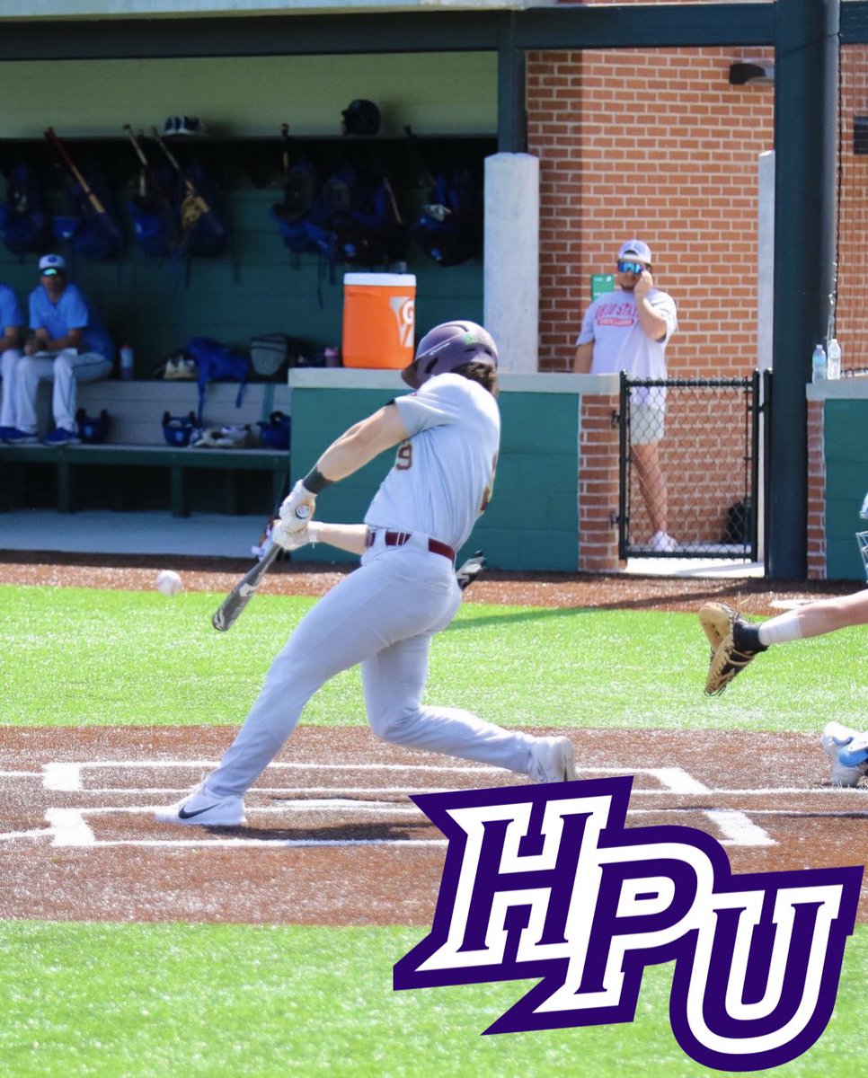 I am extremely humbled and excited to announce my commitment to further my academic and athletic career and play Division One baseball at High Point University! I would like to thank my parents, family, coaches, and teammates that helped me along the way. Go Panthers!💜