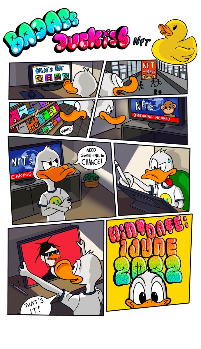 Badass_Duckies's tweet photo. https://t.co/sqiDphFSgK

Collection link is open. MINT Date is 1 Th June 2022

#NFT #NFTArt #NFTCollection #BTC #ETH #NFtGallery  #NFTCommunity #NFTGiveaway #NFTGiveaways 
.
Our discord adress  you can give the free nft's !!! https://t.co/myQrdweehL