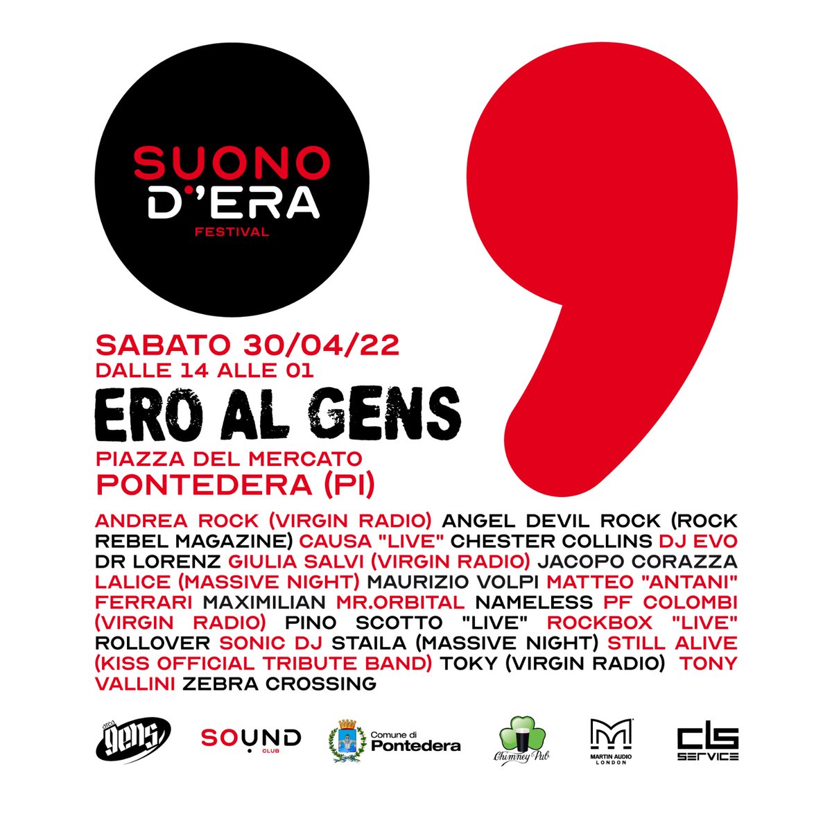 AngelDevilRock's tweet image. Ci vediamo il 30 aprile a #Pontedera (Pisa) per il #Suono D'Era #Festival #eroalgens @AreaGens #Djset #suonoderafestival