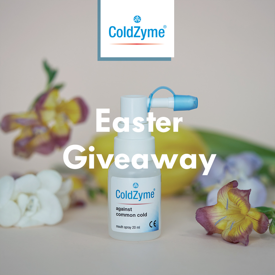 Celebrate Easter weekend cold-free! ​

We’re giving THREE lucky followers the chance to win ColdZyme®. To enter:​

🌸 Follow <a href="/ColdZymeUK/">ColdZyme</a>​
🌸 Like this post​
🌸 Tag a friend in the comments​

UK entrants only. Competition ends 19.04.2022