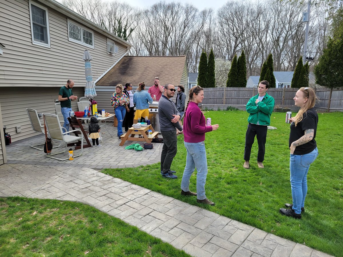 DrKeltonMcMahon's tweet photo. Lots to celebrate in the McMahon Ocean Ecogeochemistry lab these day. I will forever be greatful for getting to spend time with good friends and colleagues.
#LabSocial #Celebration #tenure https://t.co/i1zCafS12I