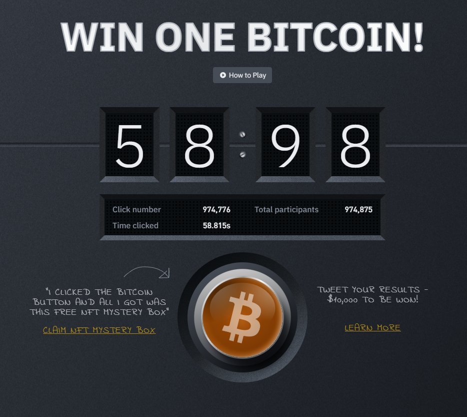 Maybe next time^^ #BitcoinButton #Binance