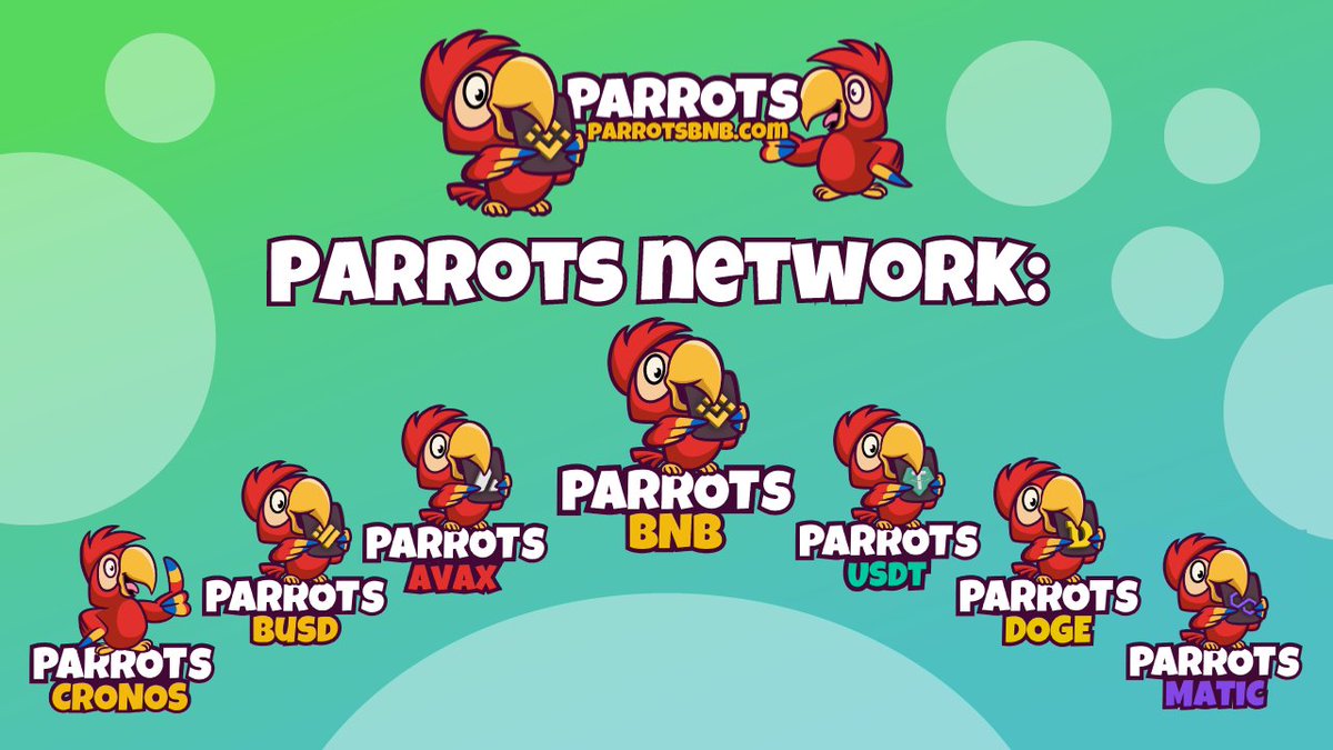 OfficialParrots's tweet photo. 🦜 START NOW - https://t.co/liOFZFEfnu https://t.co/POREKQevff