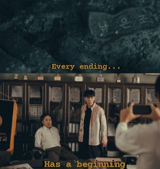 iiamsar13's tweet photo. Only if he wouldn't had walked into that room...things wouldn't have turned like this..#AllOfUsAreDead #aouad #gwinam #cheong #kdrama https://t.co/lM41JC40Le