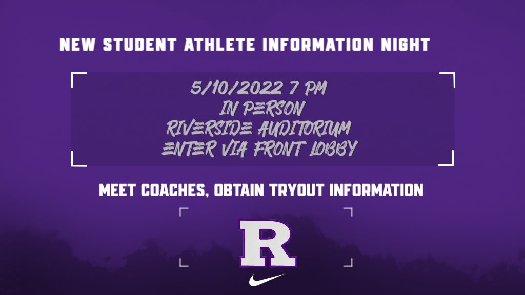 Riverside Athletics (@athleticsrhs_nc) on Twitter photo 