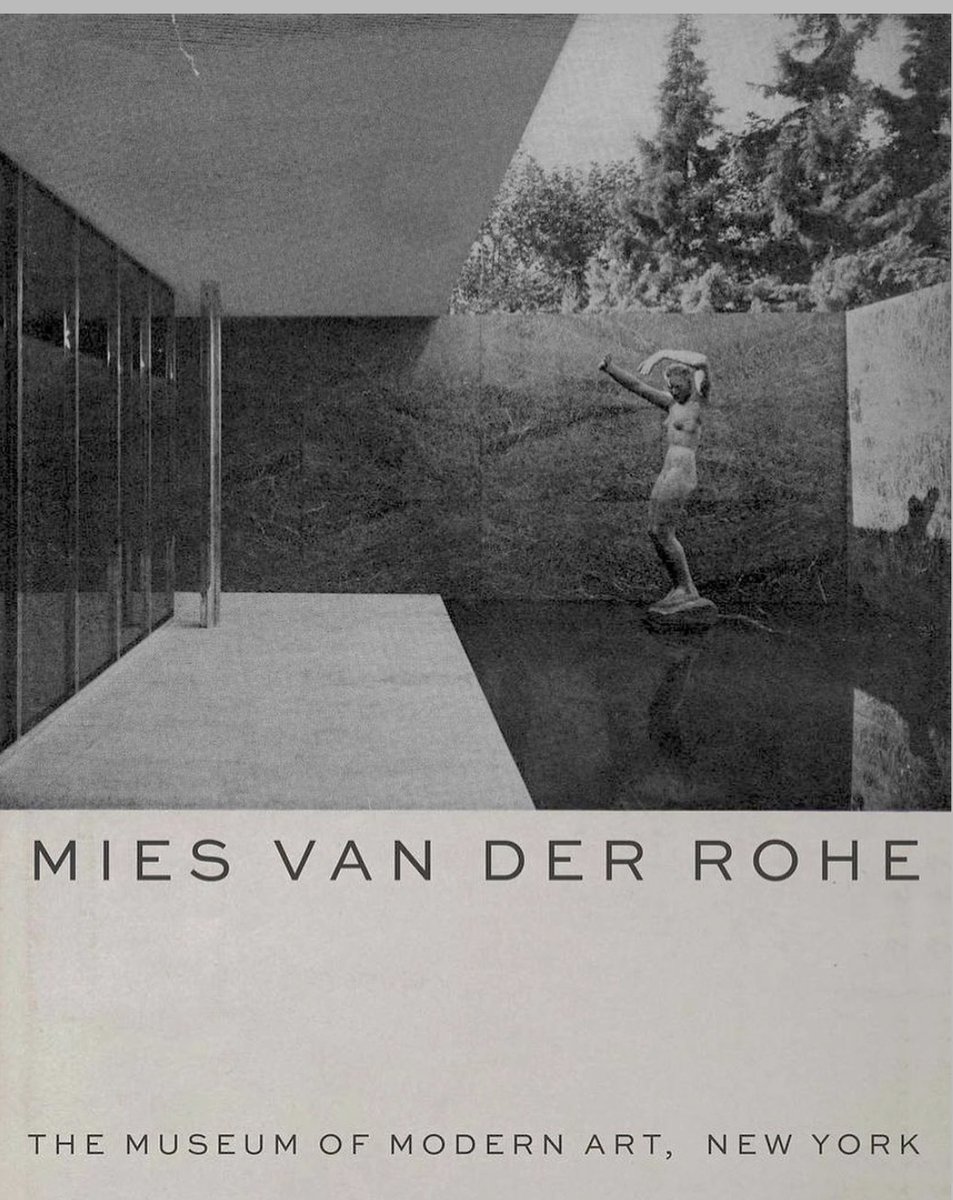 Always finding inspiration from Mies Van der Rohe.