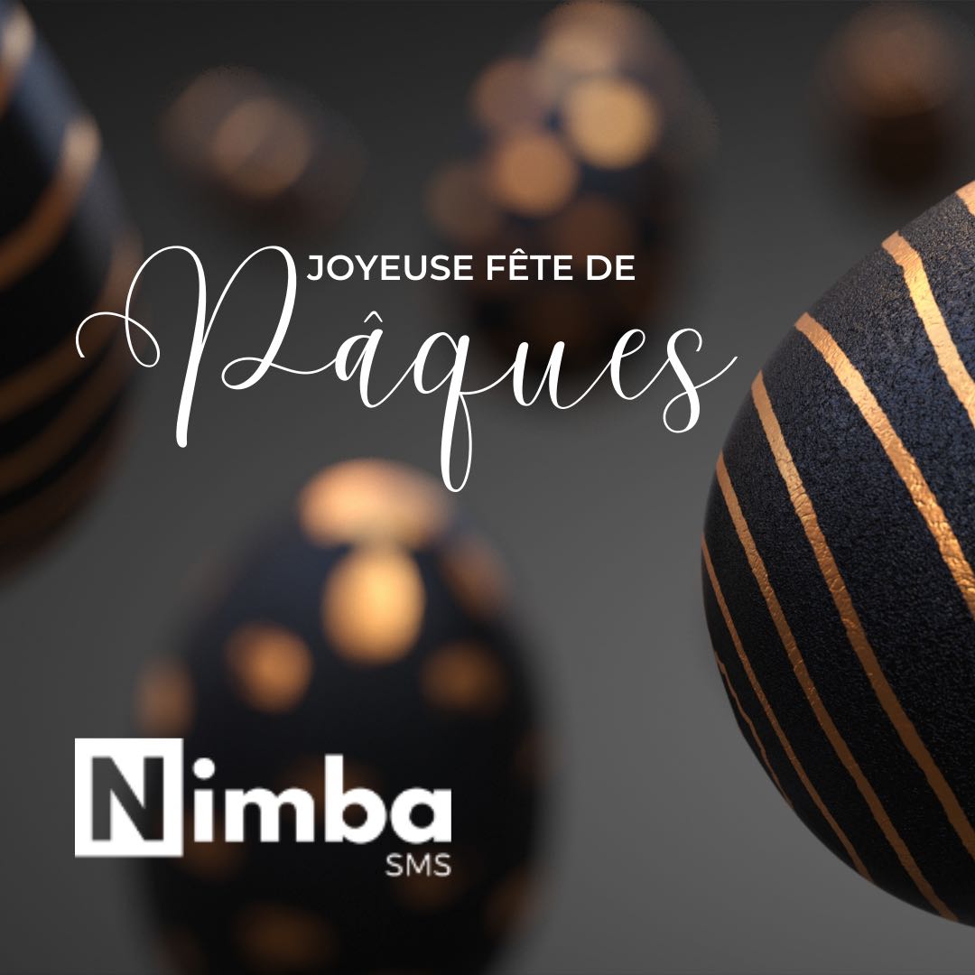 NimbaSms's tweet photo. Aujourd’hui, on veut que vous sachiez qu’on pense très fort à vous et on vous souhaite bien du plaisir et de la joie où que vous soyez et quoi que vous fassiez. Joyeuses Pâques!
#nimbasms #smsing #smsmarketing #relationclient https://t.co/ov0CVK8Av3