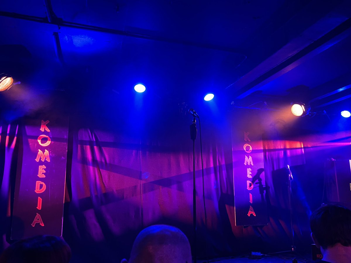 CarlyCheers22's tweet photo. Back at my happy place @KomediaBrighton seeing some incredible comedy 🤩🤩🙌🏻.
So excited to be seeing the comedy queen #MichelleDeSwarte #Easter2022 #EasterRetreat2022 #eastercomedy #comedynest https://t.co/73wPzHz0DJ