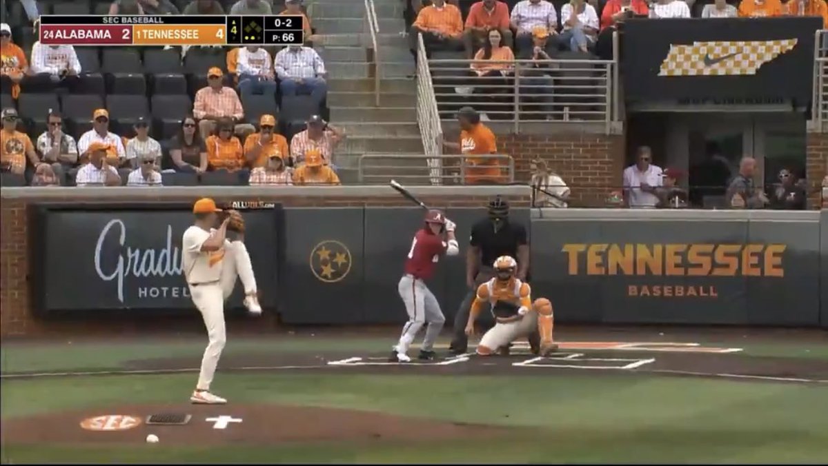 Kudos to <a href="/Vol_Baseball/">Tennessee Baseball</a>! ✝️

On this Easter Sunday, Tennessee has replaced its traditional Power T on the mound with an Easter Cross.