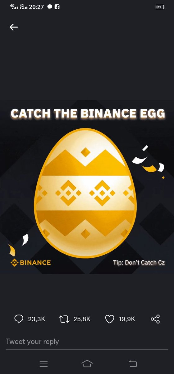 wise_chomz's tweet photo. @binance #BinanceEggHunt https://t.co/eYiiNfxrHo