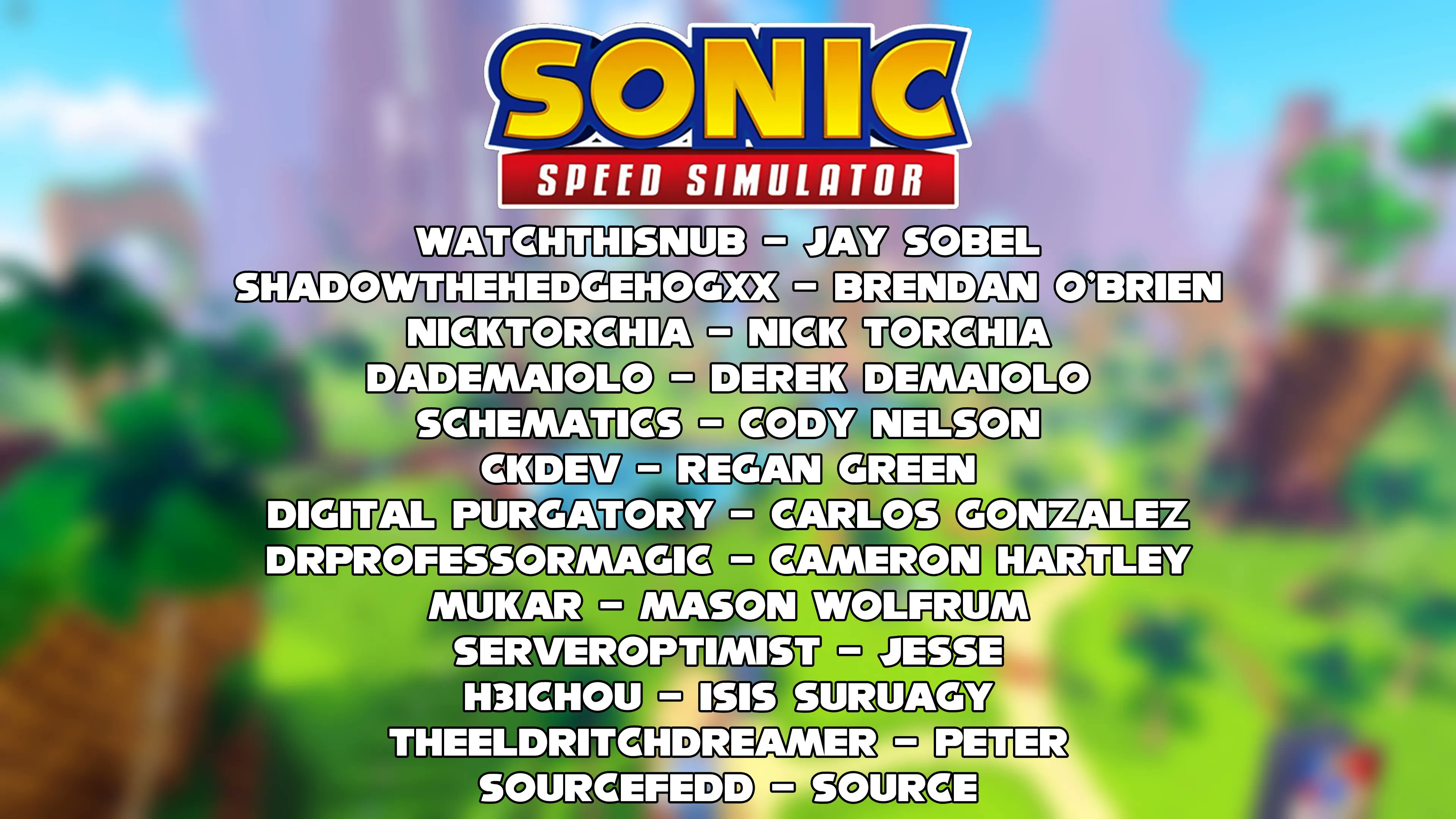 Gamefam Studios on X: #Roblox Sonic Speed Simulator has officially  released for FREE!💙🦔 Play it and send us your screenshots & videos using  #SonicRoblox! Play Here:   /  X