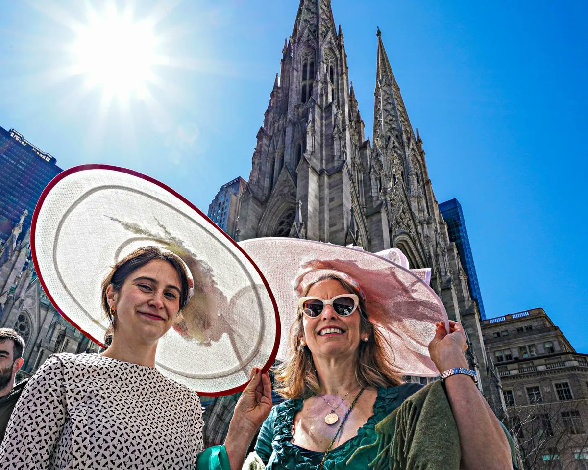 Dean_Moses's tweet photo. Hundreds hopped to the returning Easter Parade and Bonnet Festival Sunday in front of St. Patrick’s Cathedral. Story: https://t.co/SJvvH0xhgs
#Easter #easterparade #photography #modeling #easterhat #amny https://t.co/FlBwoSobxH
